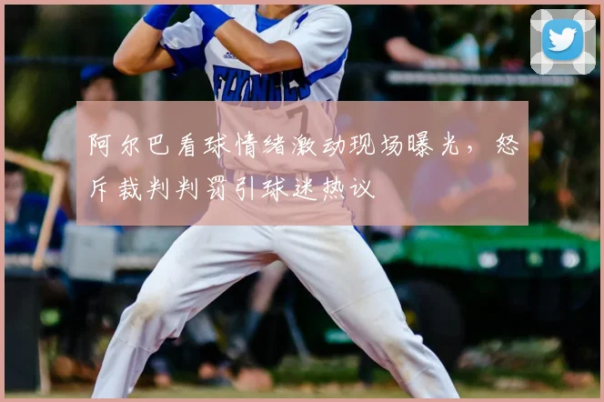 阿尔巴看球情绪激动现场曝光,怒斥裁判判罚引球迷热议